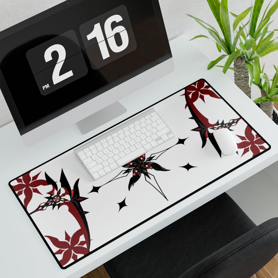 Arlecchino Genshin Impact Desk Mat