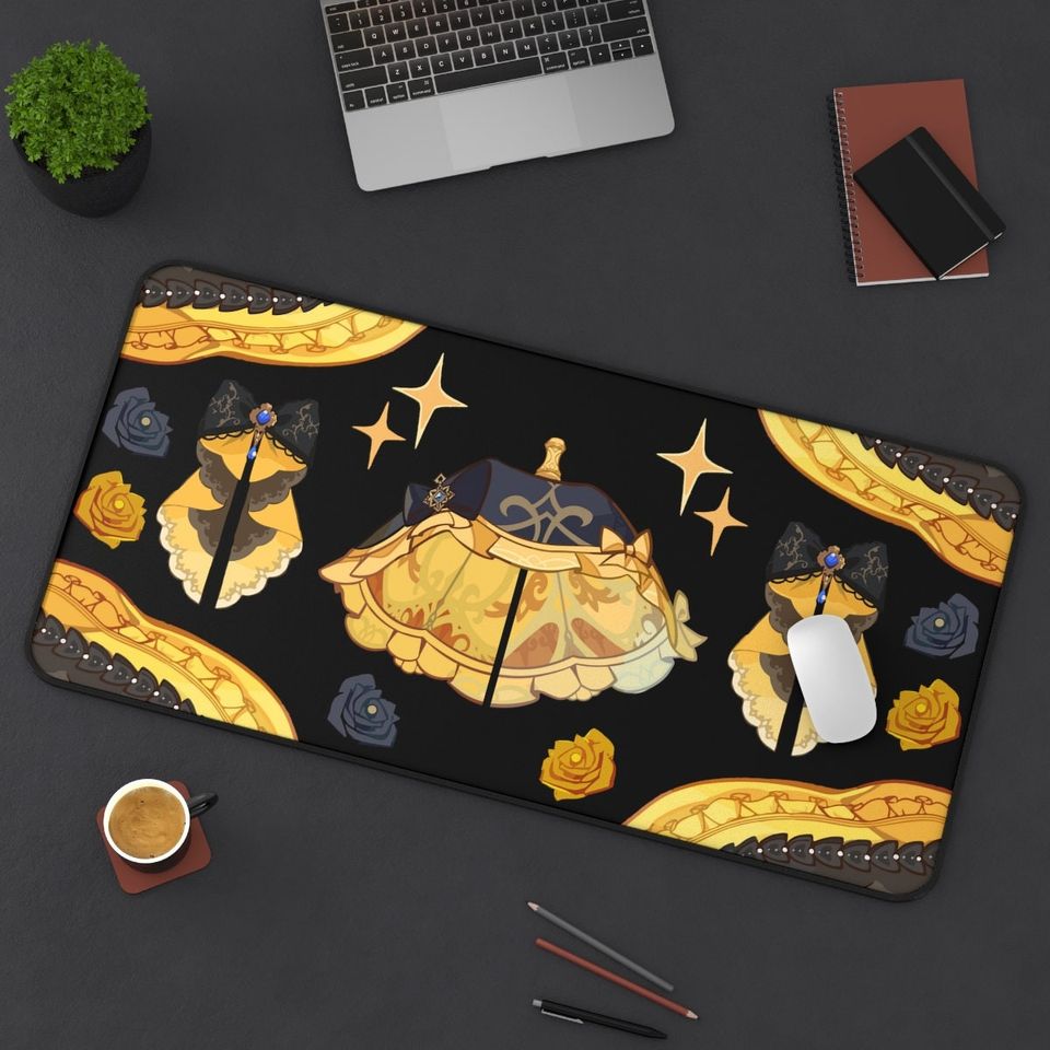 Navia Genshin Impact Desk Mat
