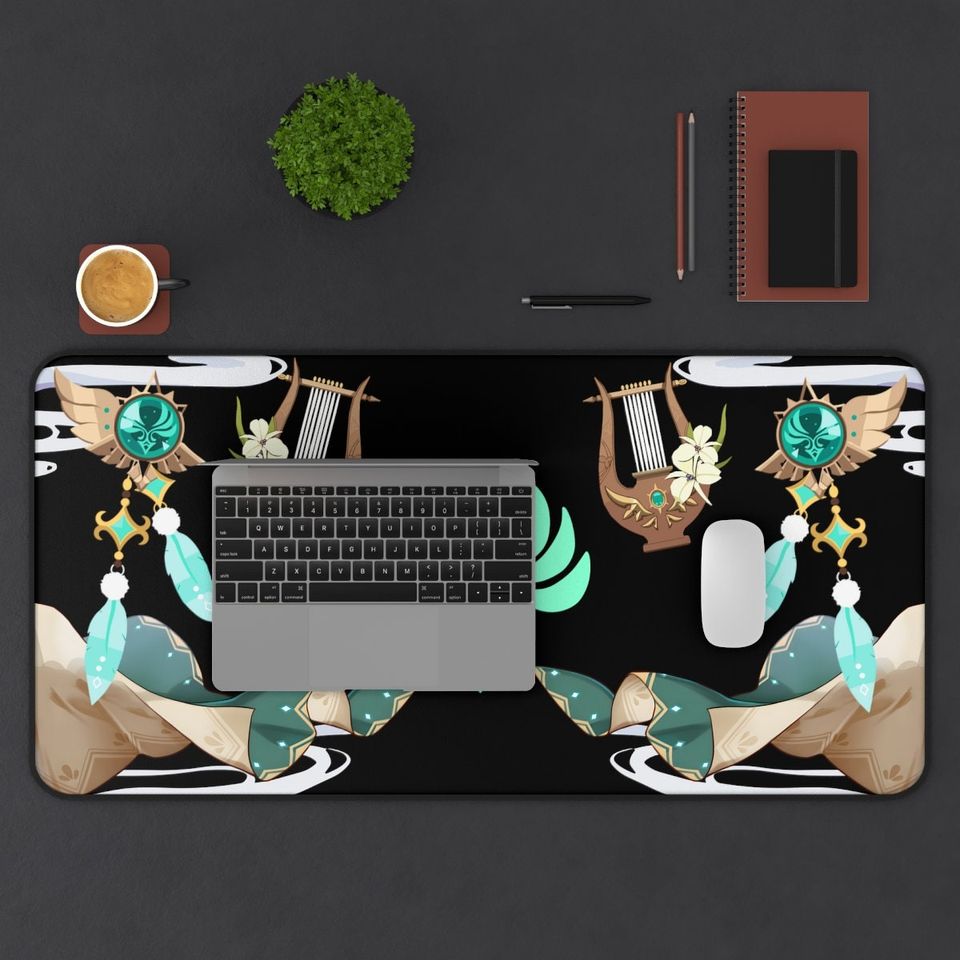 Venti Genshin Impact Desk Mat