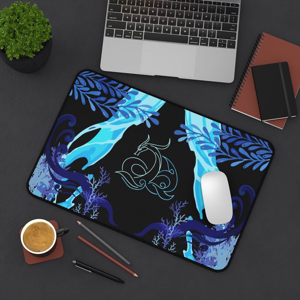 Neuvillette Genshin Impact Desk Mat