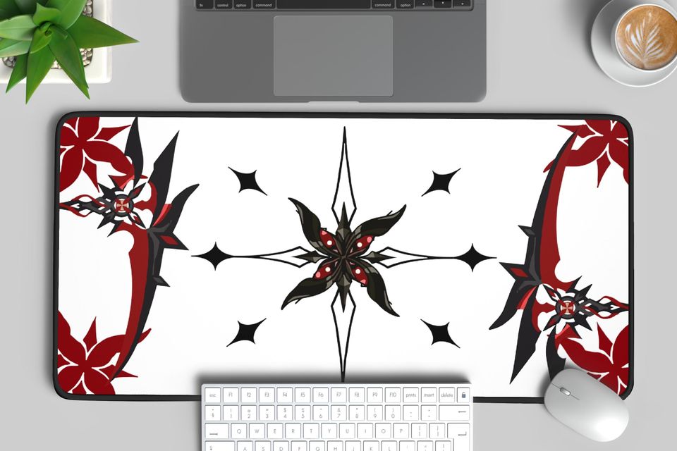 Arlecchino Genshin Impact Desk Mat