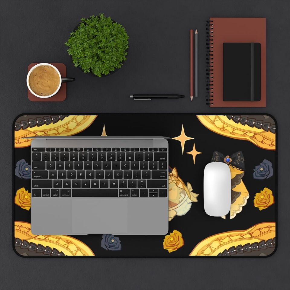 Navia Genshin Impact Desk Mat
