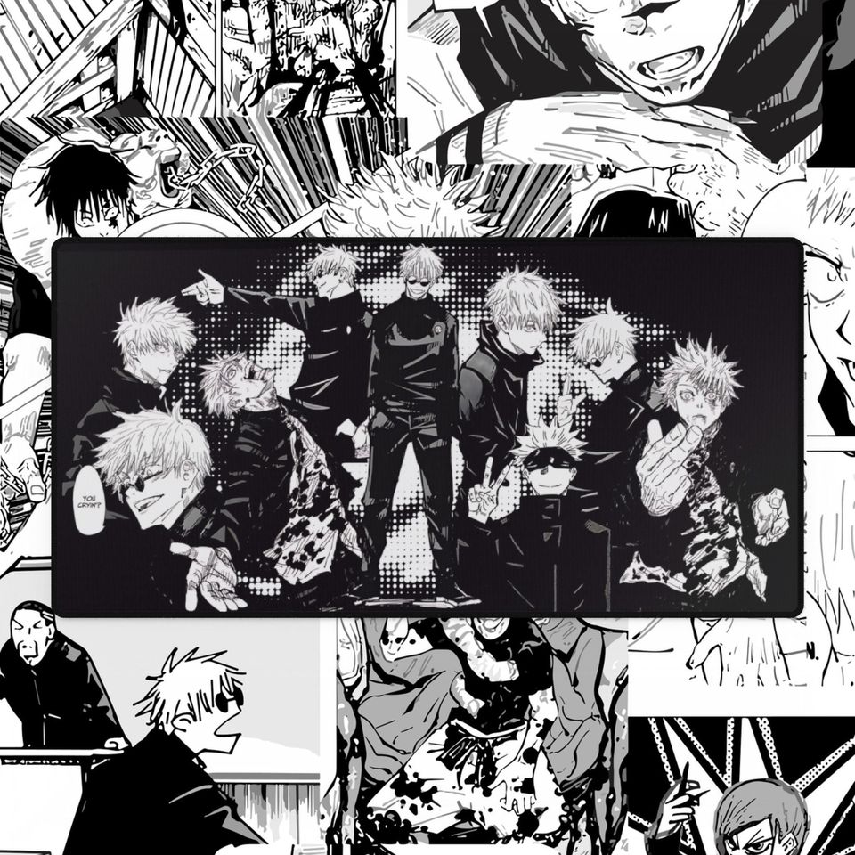 Gojo Satoru Jujutsu Satoru Desk Mat
