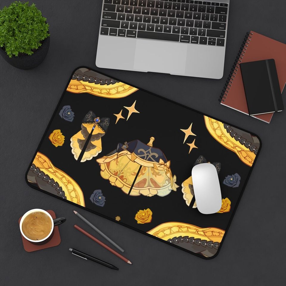 Navia Genshin Impact Desk Mat