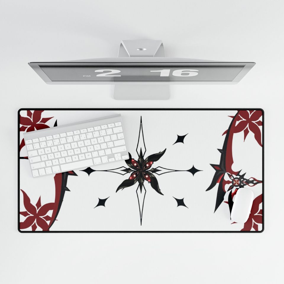 Arlecchino Genshin Impact Desk Mat