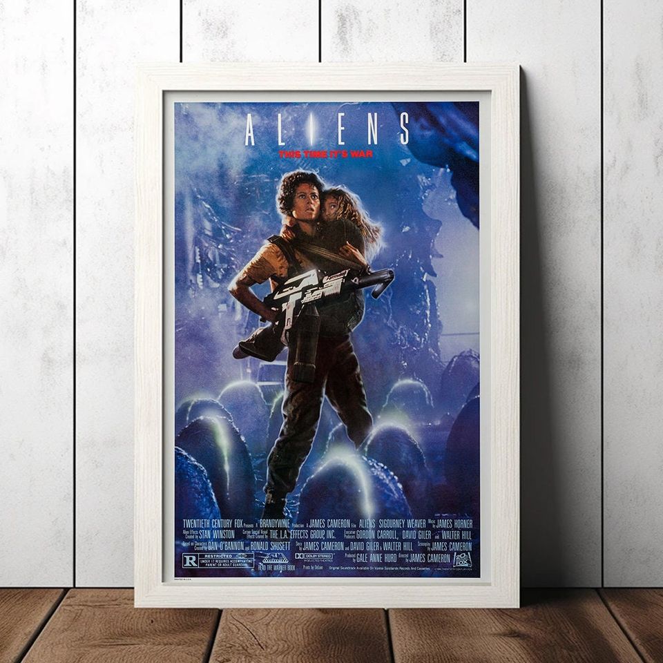 Aliens (1986) Classic Movie Poster