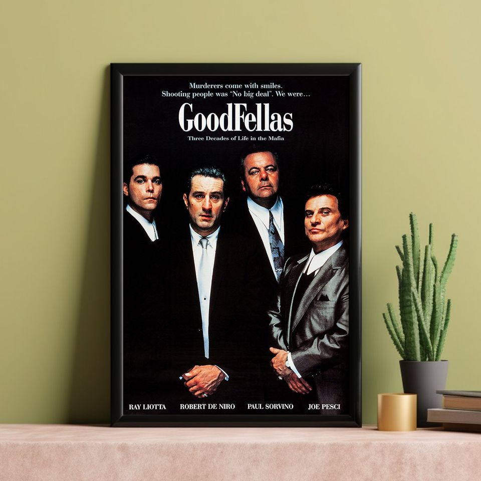 GoodFellas 1990 Classic Movie Poster
