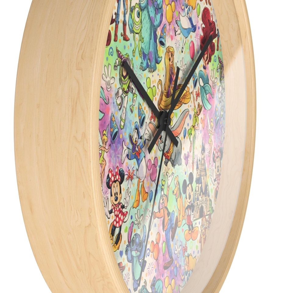 Disney Character Wall Clock
