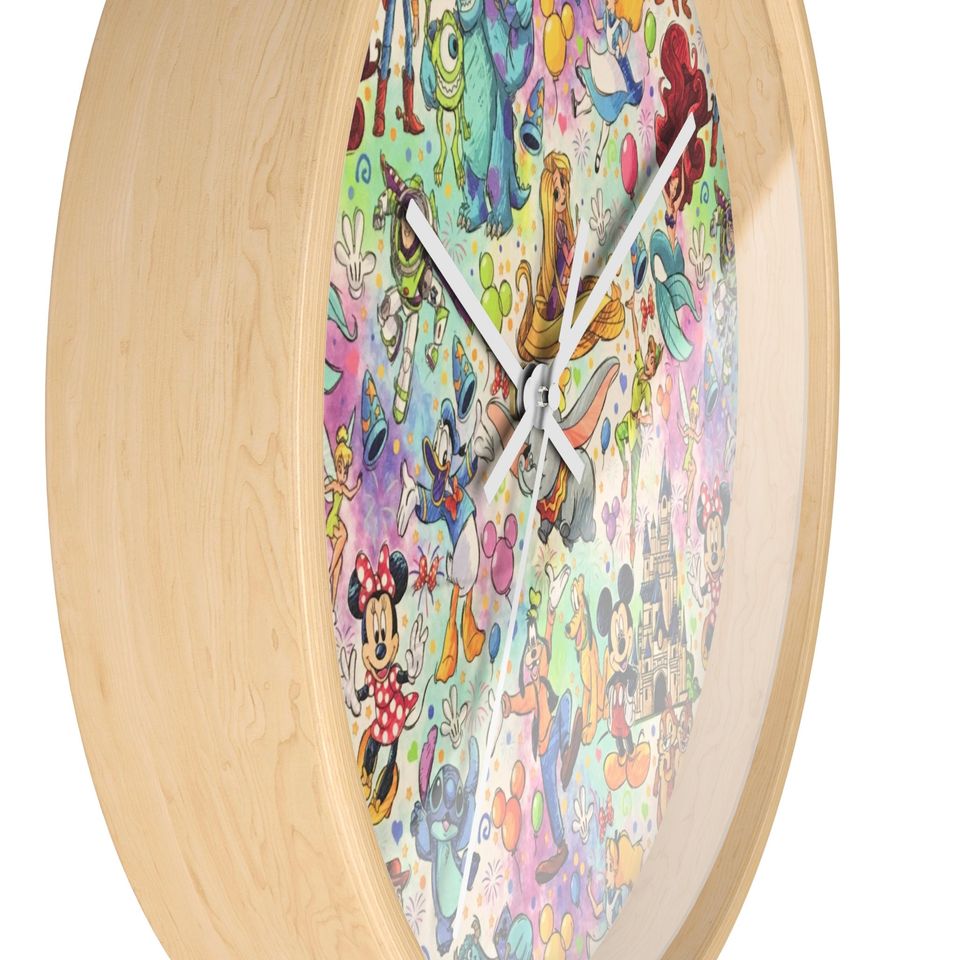 Disney Character Wall Clock