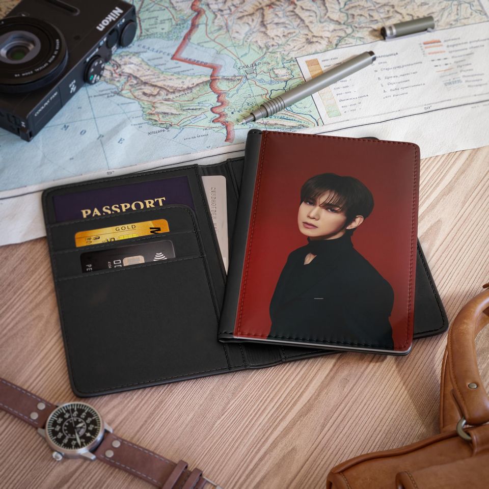 Ateez Yeosang K-Pop Stylish Passport Cover