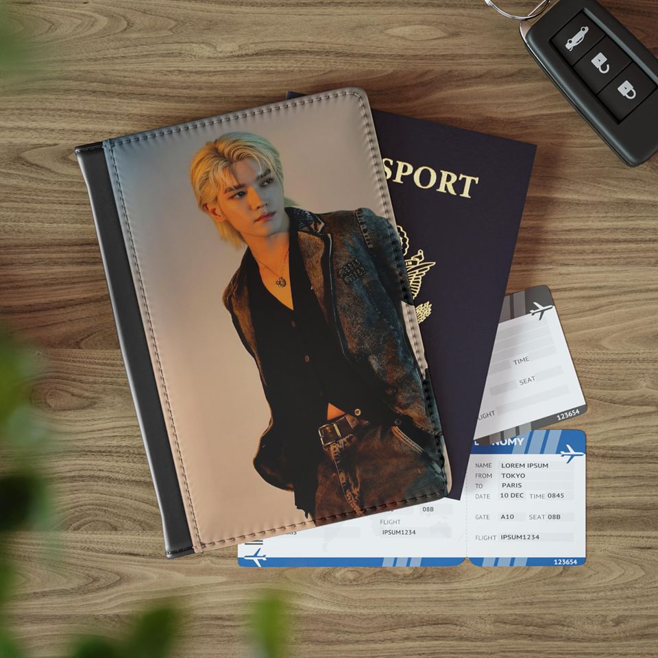 NCT Taeyong Stylish Passport Cover