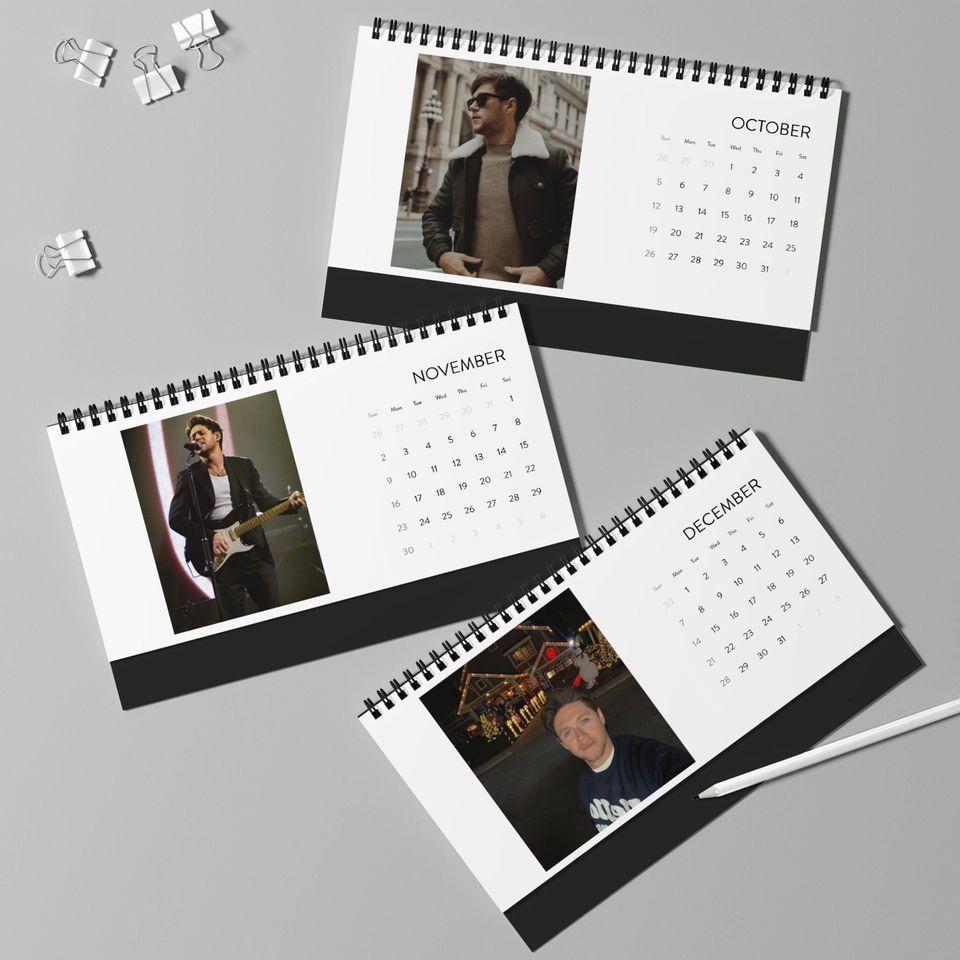 Desktop Calendar 2025 Niall Horan