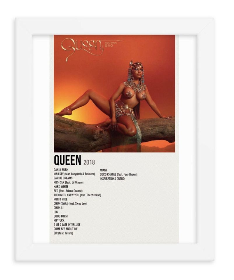 Nicki Minaj Queen Album Cover