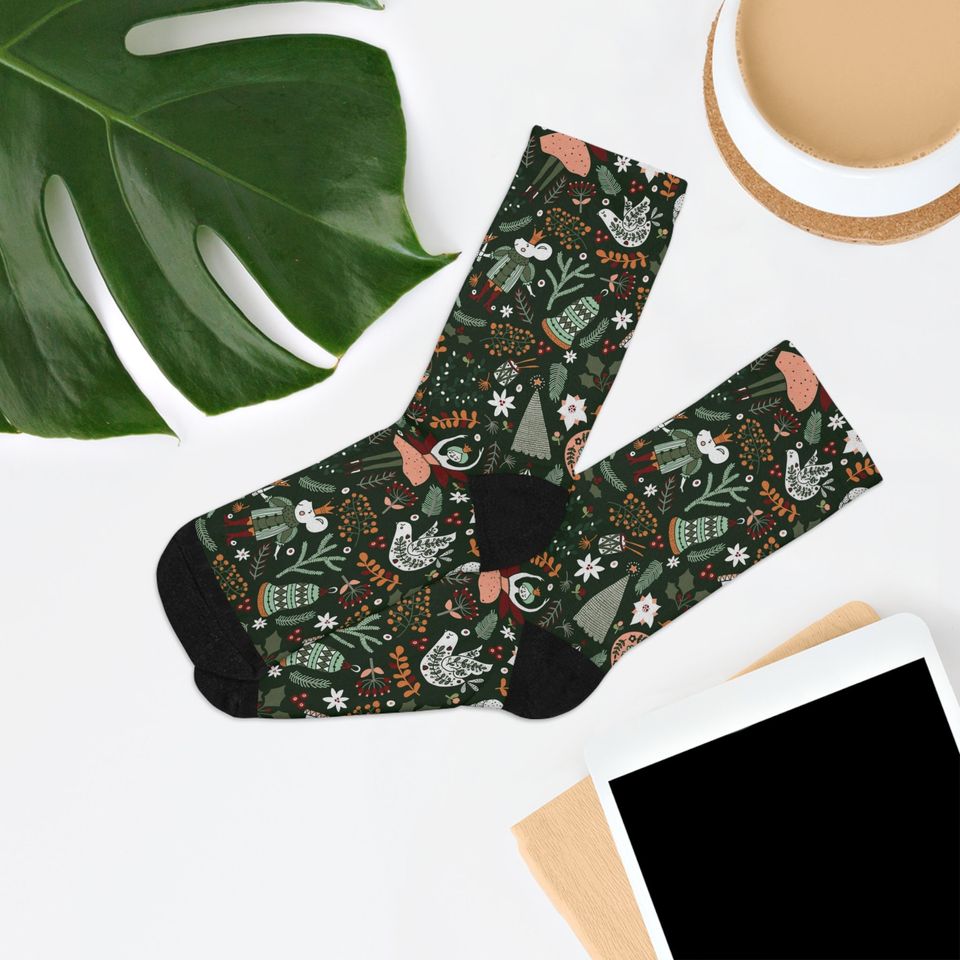 The Nutcracker Christmas Recycled Poly Socks