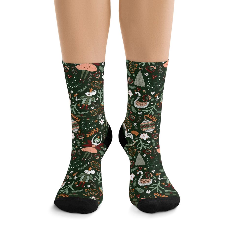 The Nutcracker Christmas Recycled Poly Socks