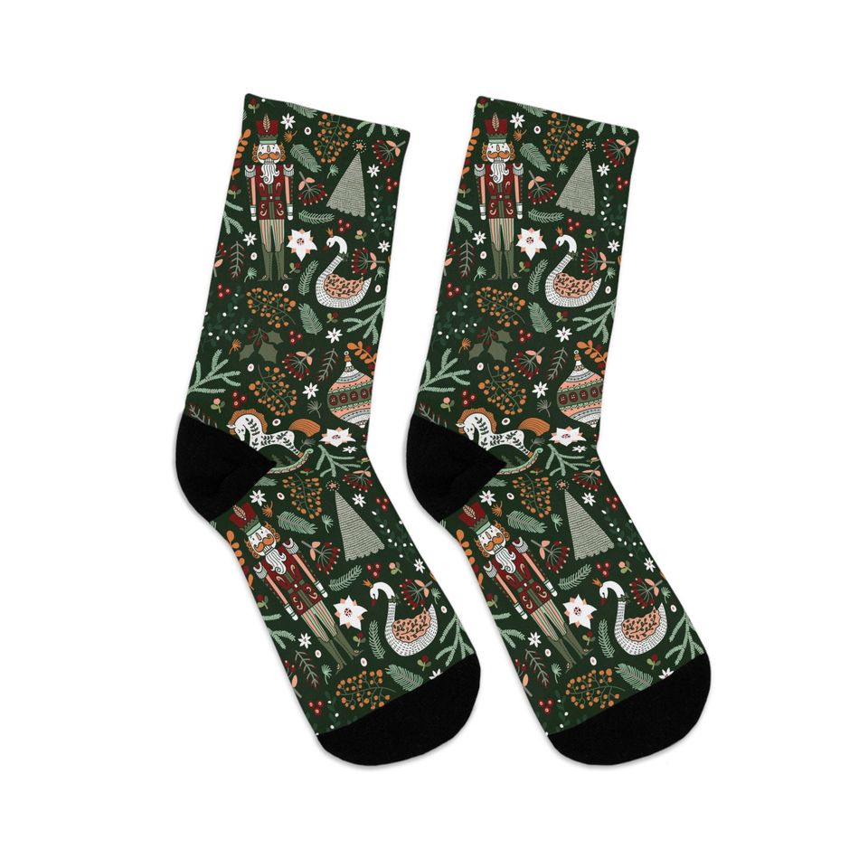 The Nutcracker Christmas Recycled Poly Socks
