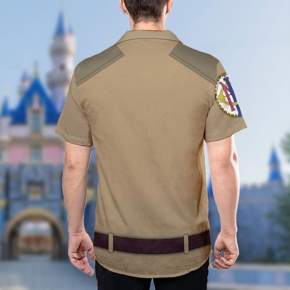 Jungle Cruise Skipper Hawaii Shirt, Magic Kingdom Skipper Costume
