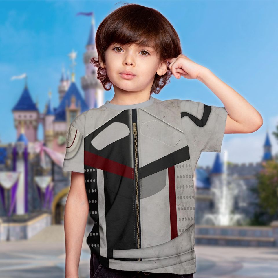 Carlos De Vil Costume T-Shirt, Descendants Character Cosplay Tee, Descendants Carlos Cosplay Costume Shirt, Halloween All Over Print Shirt