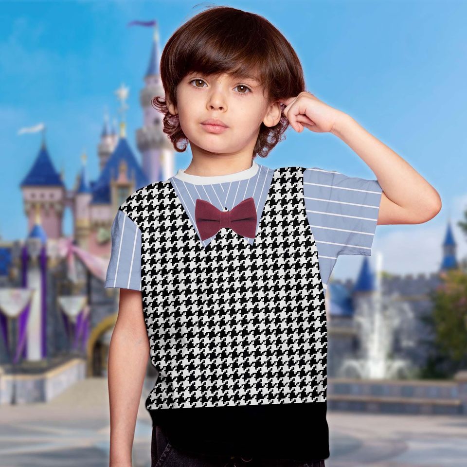 Fear Costume T-Shirt, Inside Out Cosplay Costume Tee