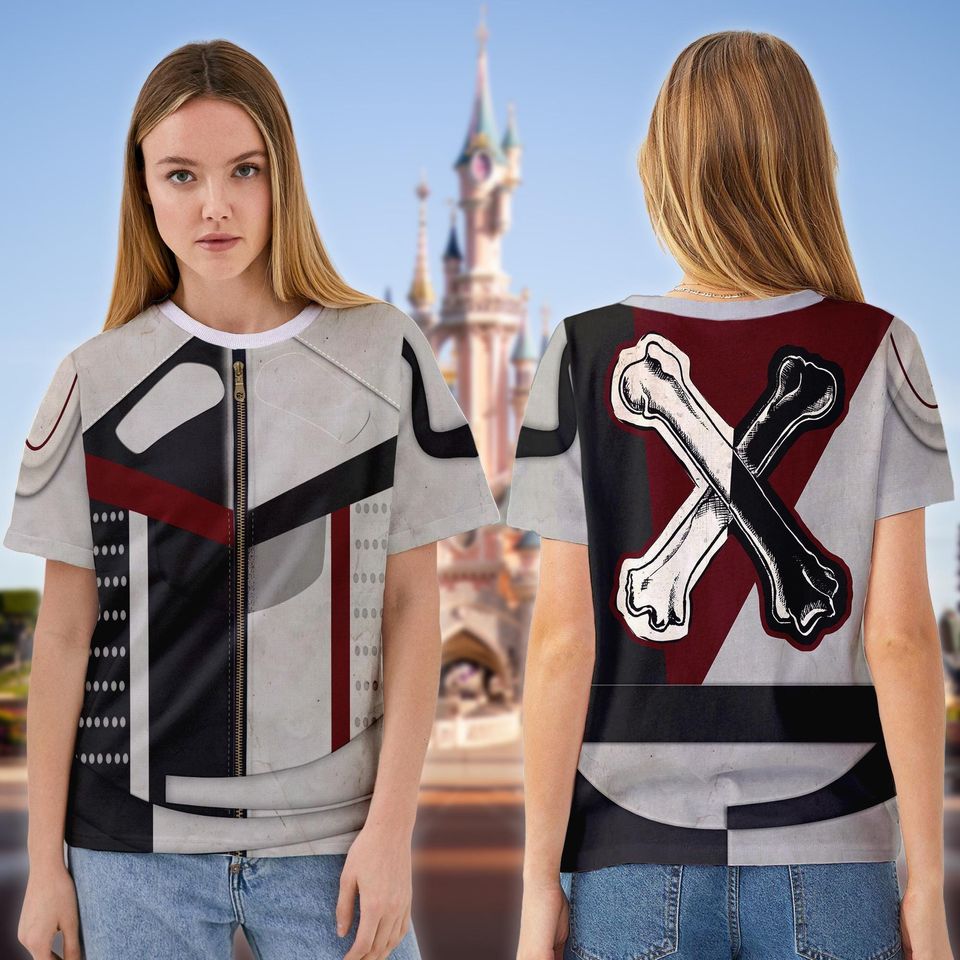 Carlos De Vil Costume T-Shirt, Descendants Character Cosplay Tee, Descendants Carlos Cosplay Costume Shirt, Halloween All Over Print Shirt