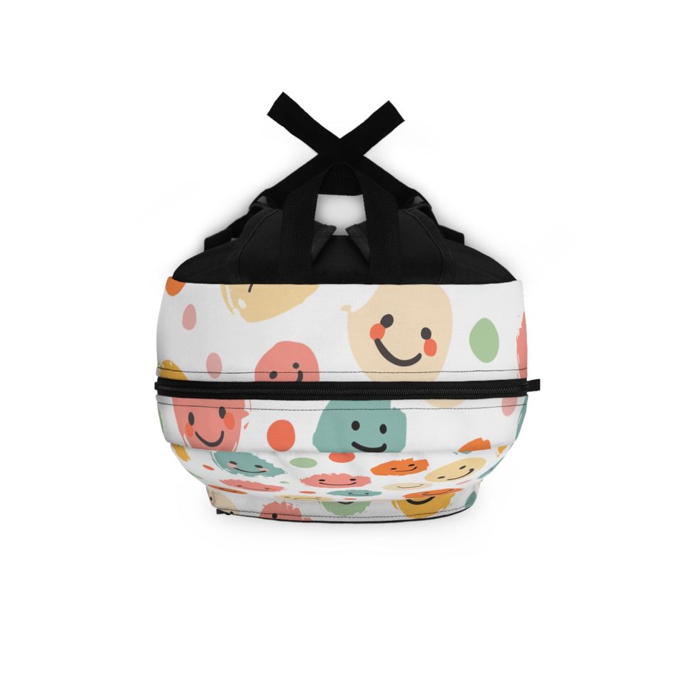 Smiley Face Backpack for Accessories and Bags