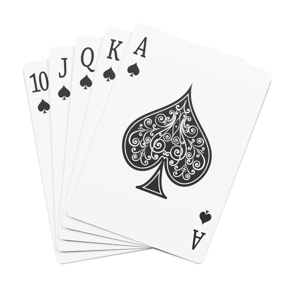 Gentleman Bird Custom Poker Cards
