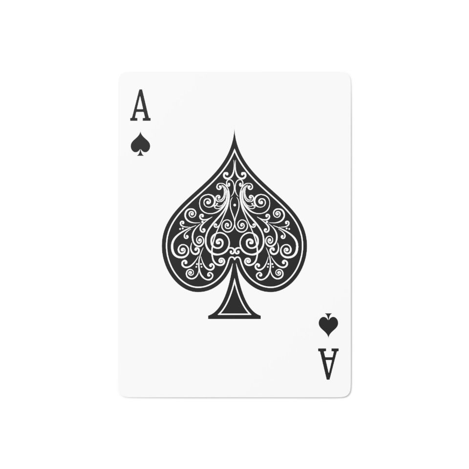 Gentleman Bird Custom Poker Cards