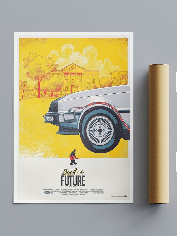Back To The Future Reimagined Movie Poster