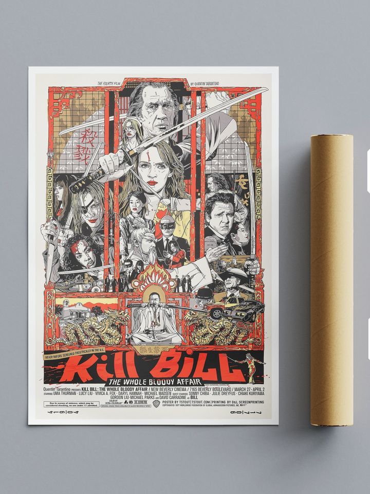 Kill Bill Reimagined Movie Poster