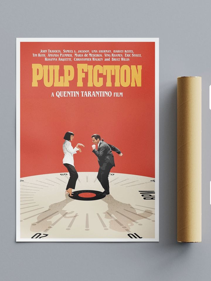 Pulp Fiction Alternative Movie Poster