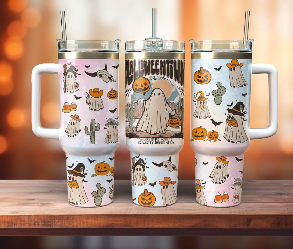 Halloween Town 40oz Tumbler