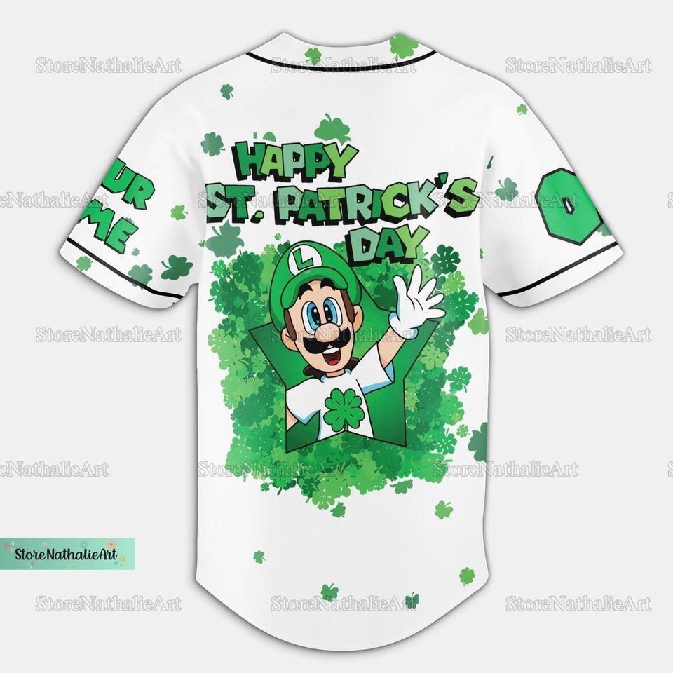 Super Mario Jersey, Super Mario Baseball Jersey