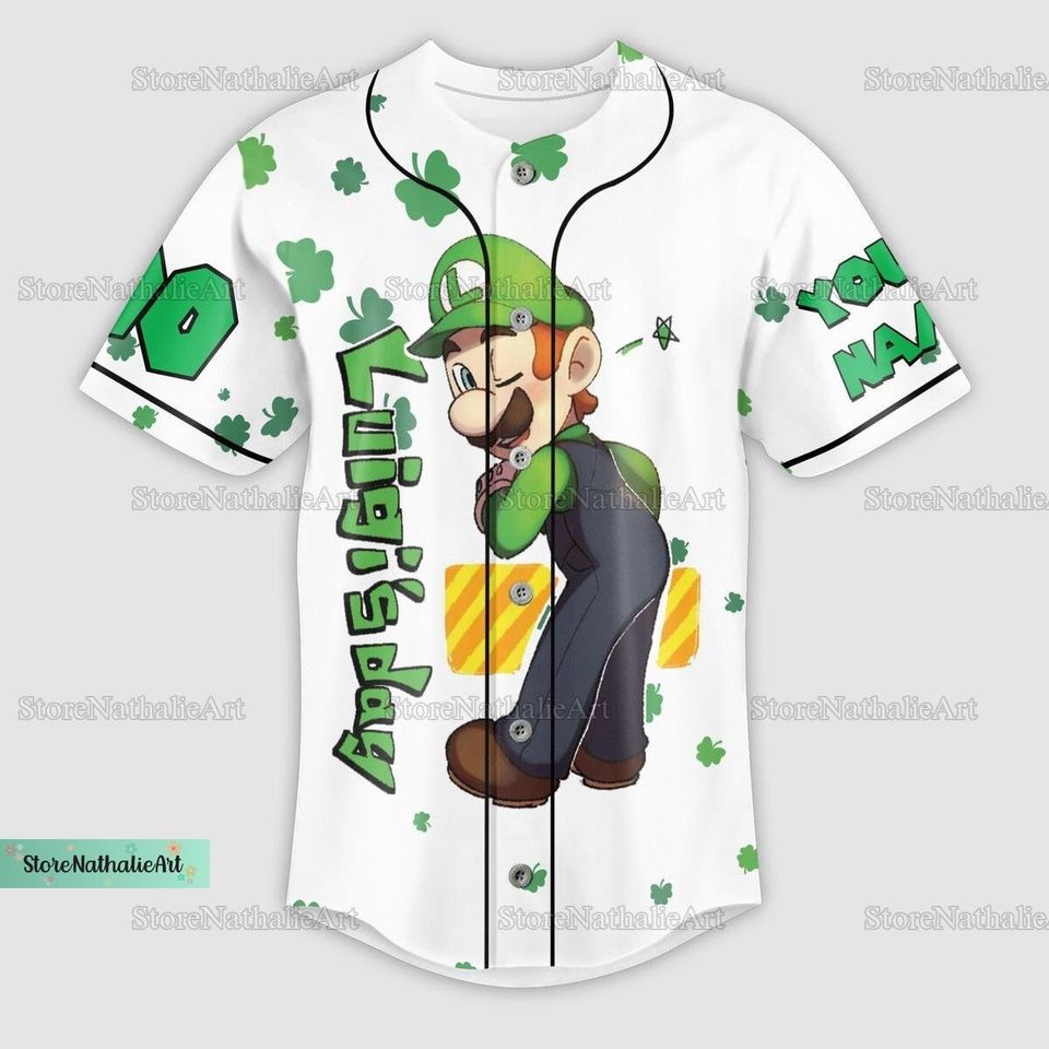 Super Mario Jersey, Super Mario Baseball Jersey