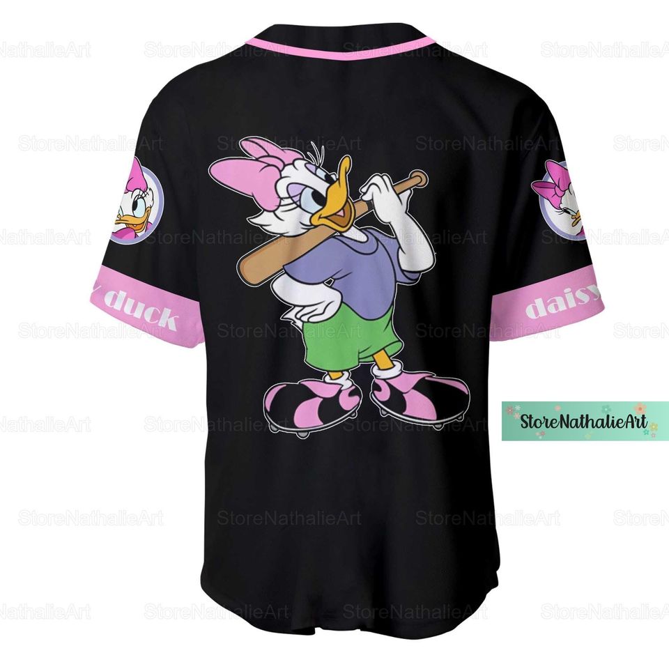 Christmas Daisy Duck Jersey, Disney Daisy Jersey Shirt