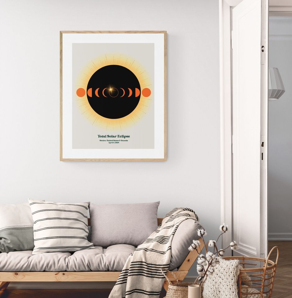 Solar Eclipse 2024 Poster