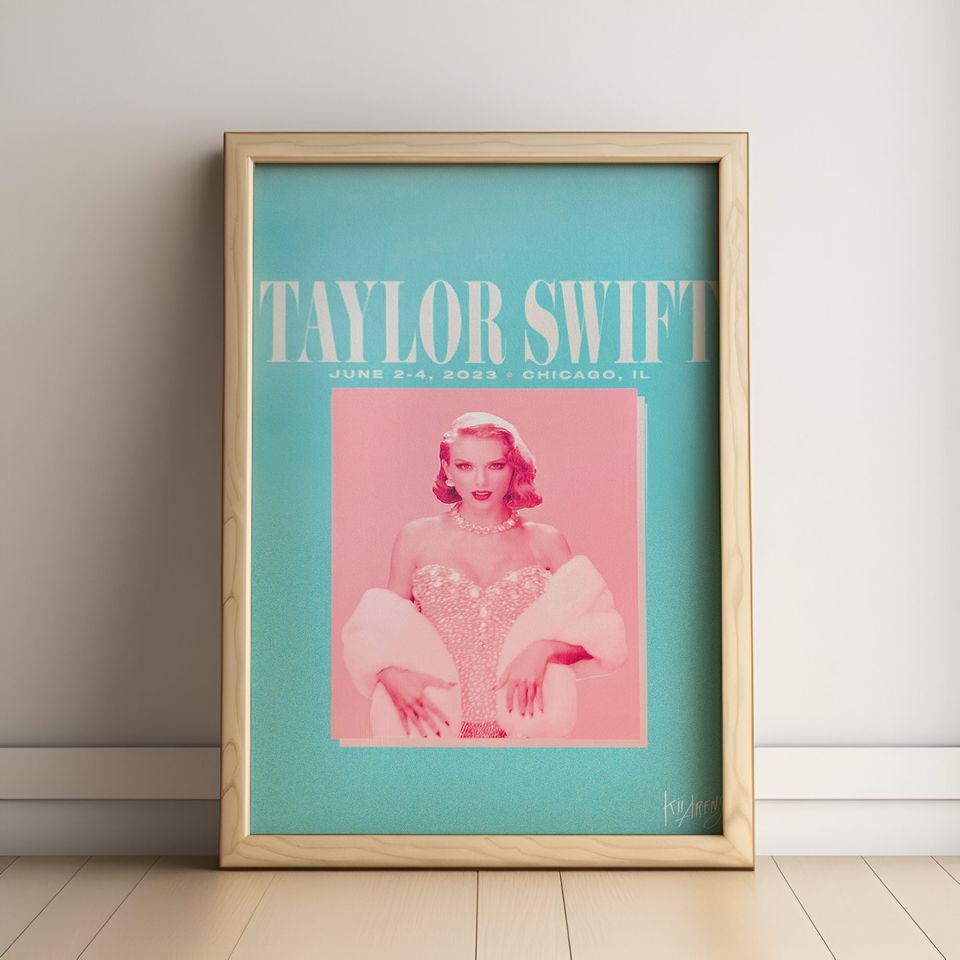 t/s chicago, vip eras tour, poster