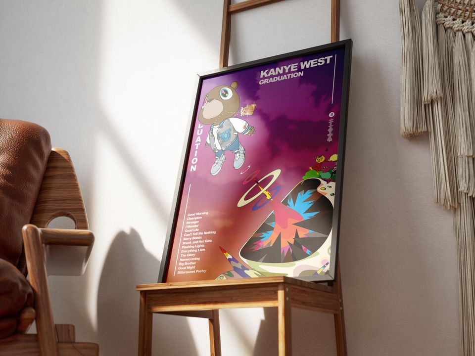 Kanye West - Graduation Album Cover Art Print