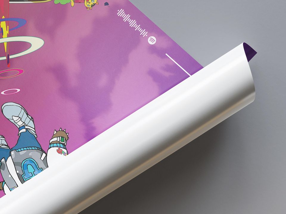 Kanye West - Graduation Album Cover Art Print