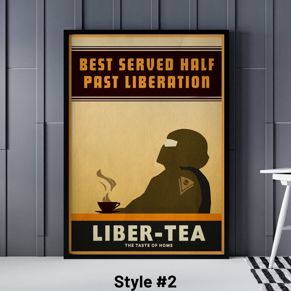 Helldivers 2 Poster - Birthday Gift - Helldivers II Video Game Poster