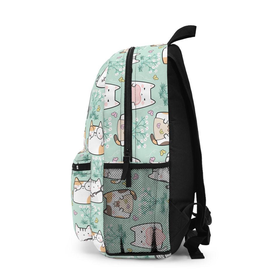 Kawaii Cat Backpack, Kawaii Kids Backpack, Cute Backpack