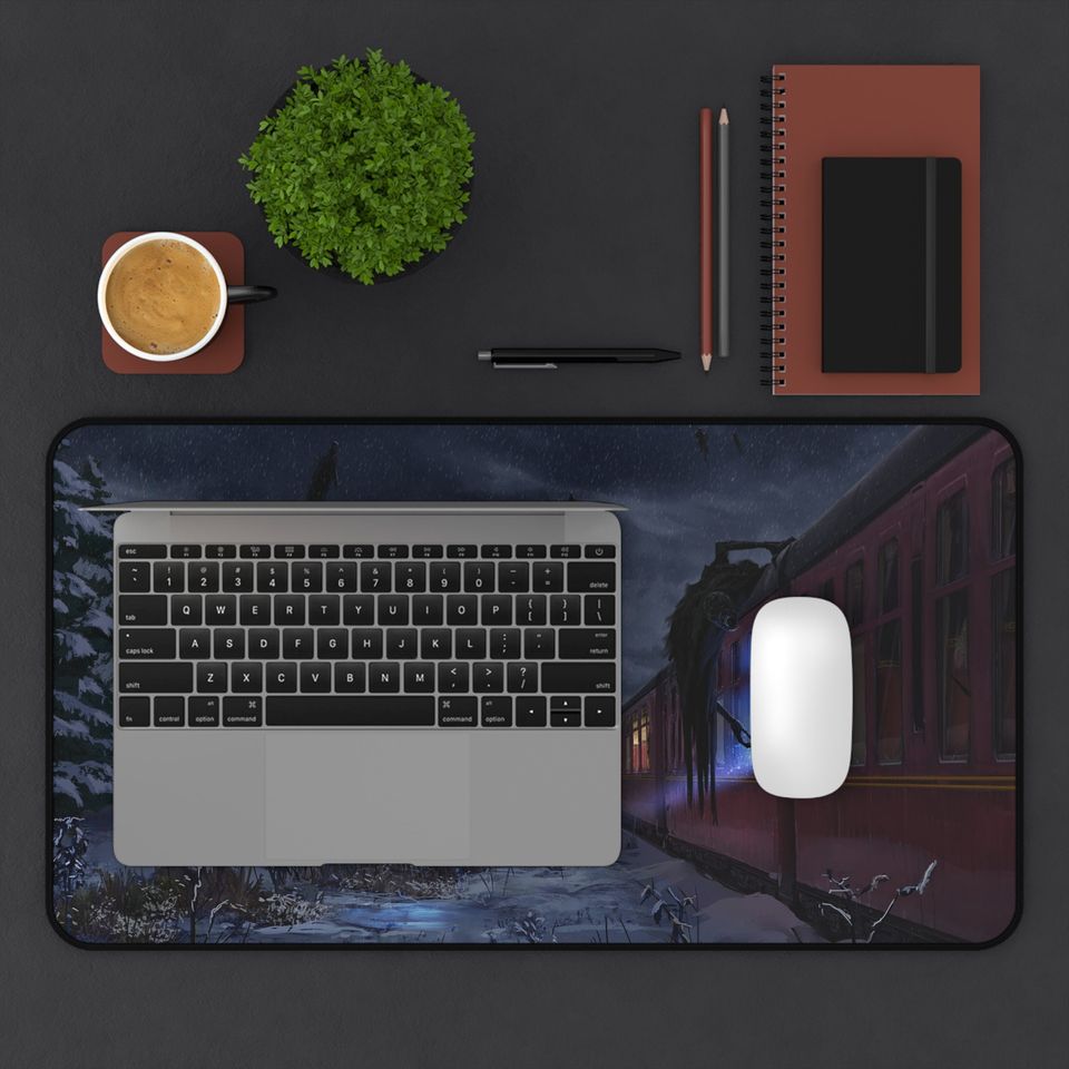 Wizard Desk Mat, Hogwarts Train Harry Potter Inspired Deskmat