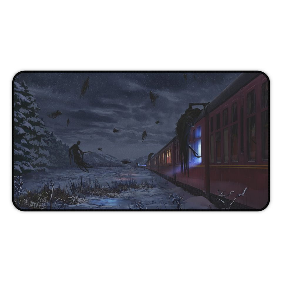 Wizard Desk Mat, Hogwarts Train Harry Potter Inspired Deskmat