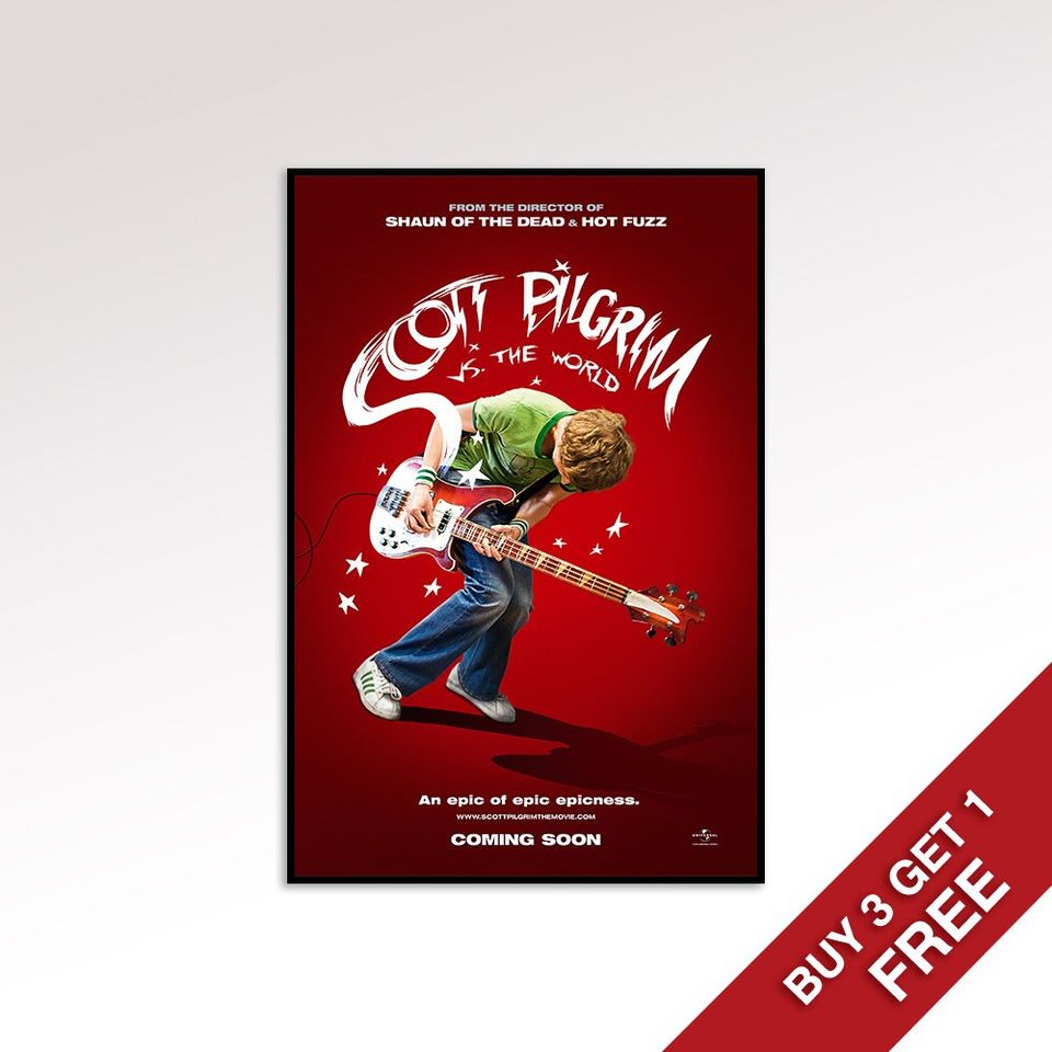 Scott Pilgrim Vs The World 2010 Movie Poster