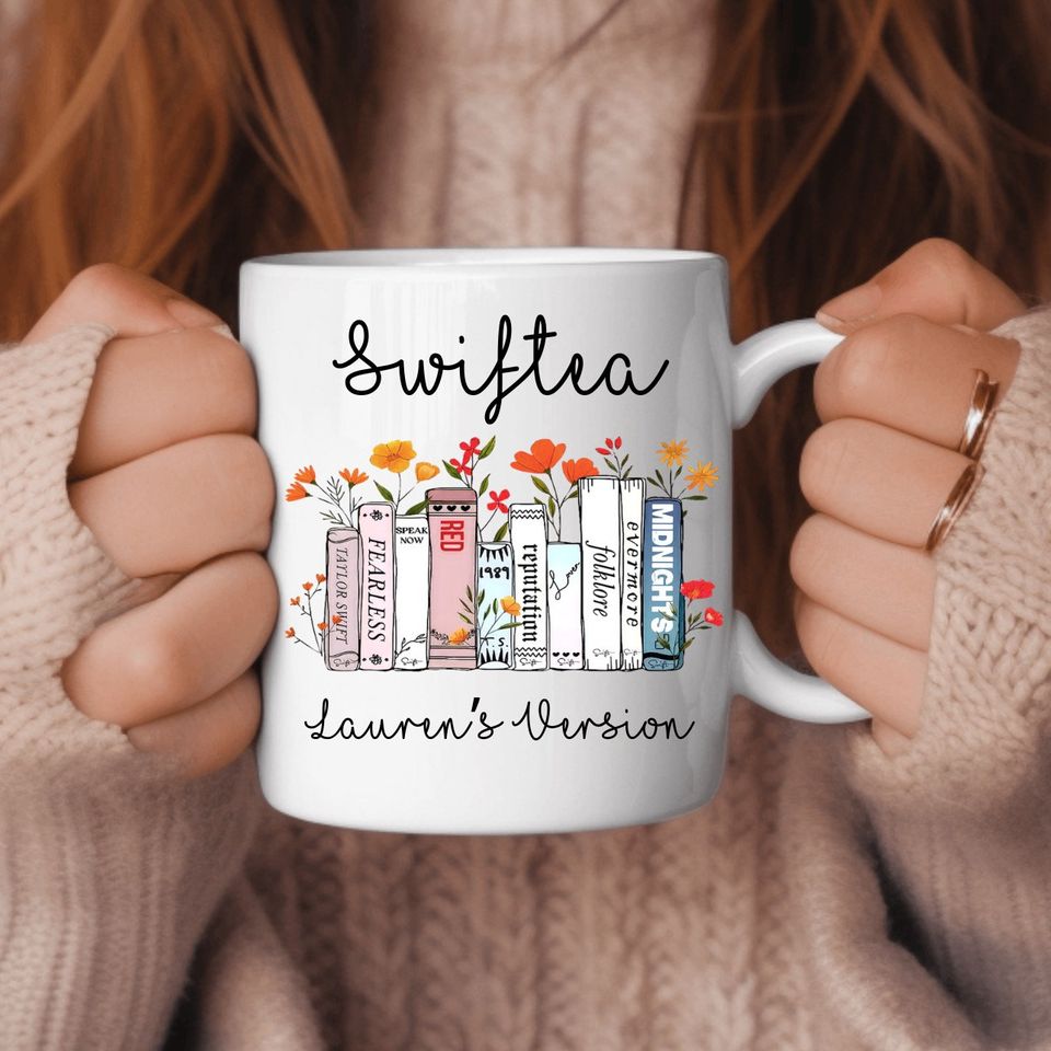 T.S mug. Eras mug. Personalised mug. Reusable. Your version. Era