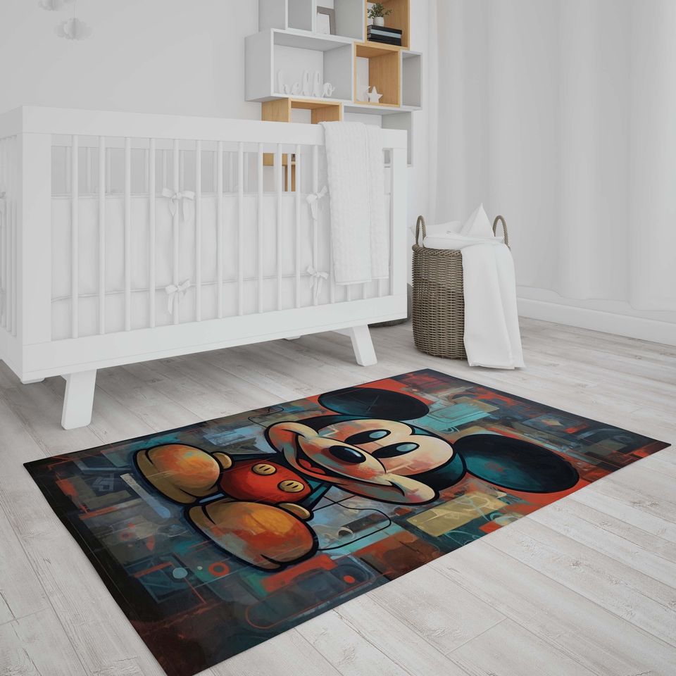 Mickey Mouse Disney Kids Room Rug