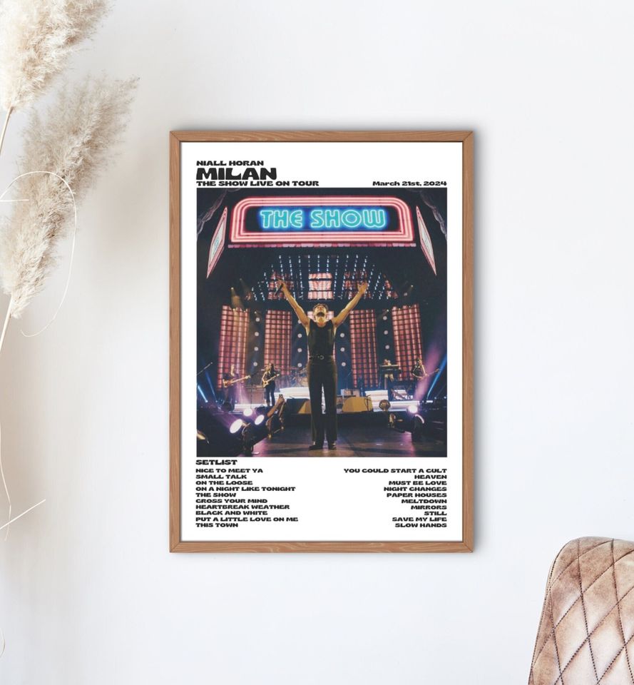 The Show Live On Tour Poster, Niall Horan Poster