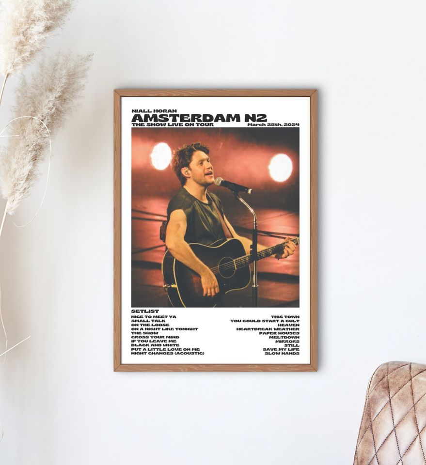The Show Live On Tour Poster, Niall Horan Poster