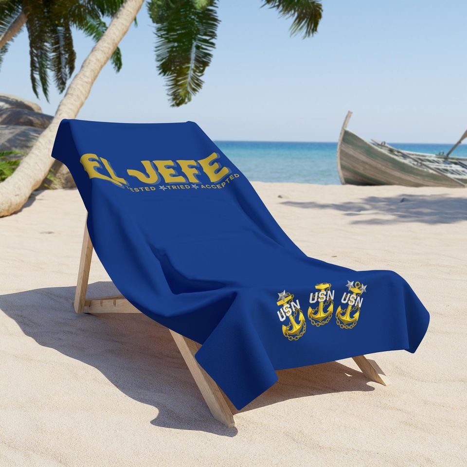 El Jefe Beach Towel