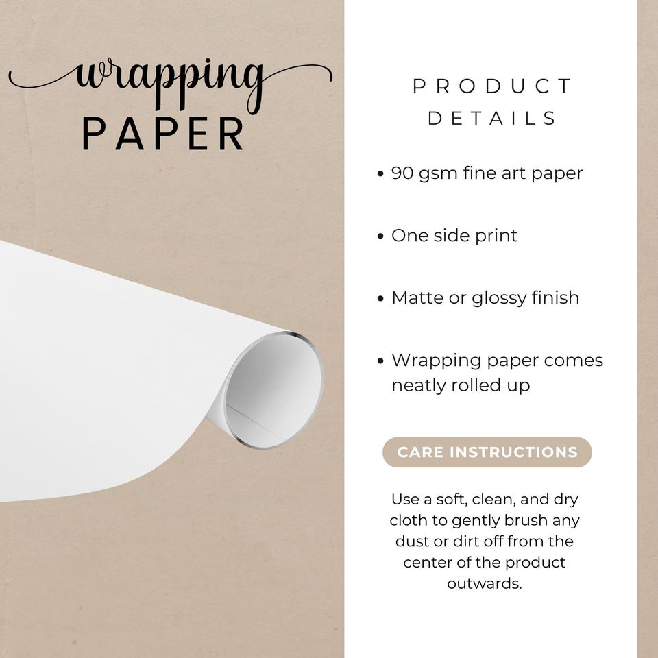 Camo Baseball Drip Wrapping Paper, Baseball Gift Wrap