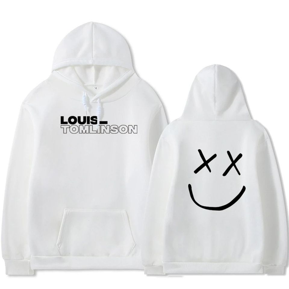 Louis Tomlinson Smiley Hoodie: Cozy Up in Style with the Signature